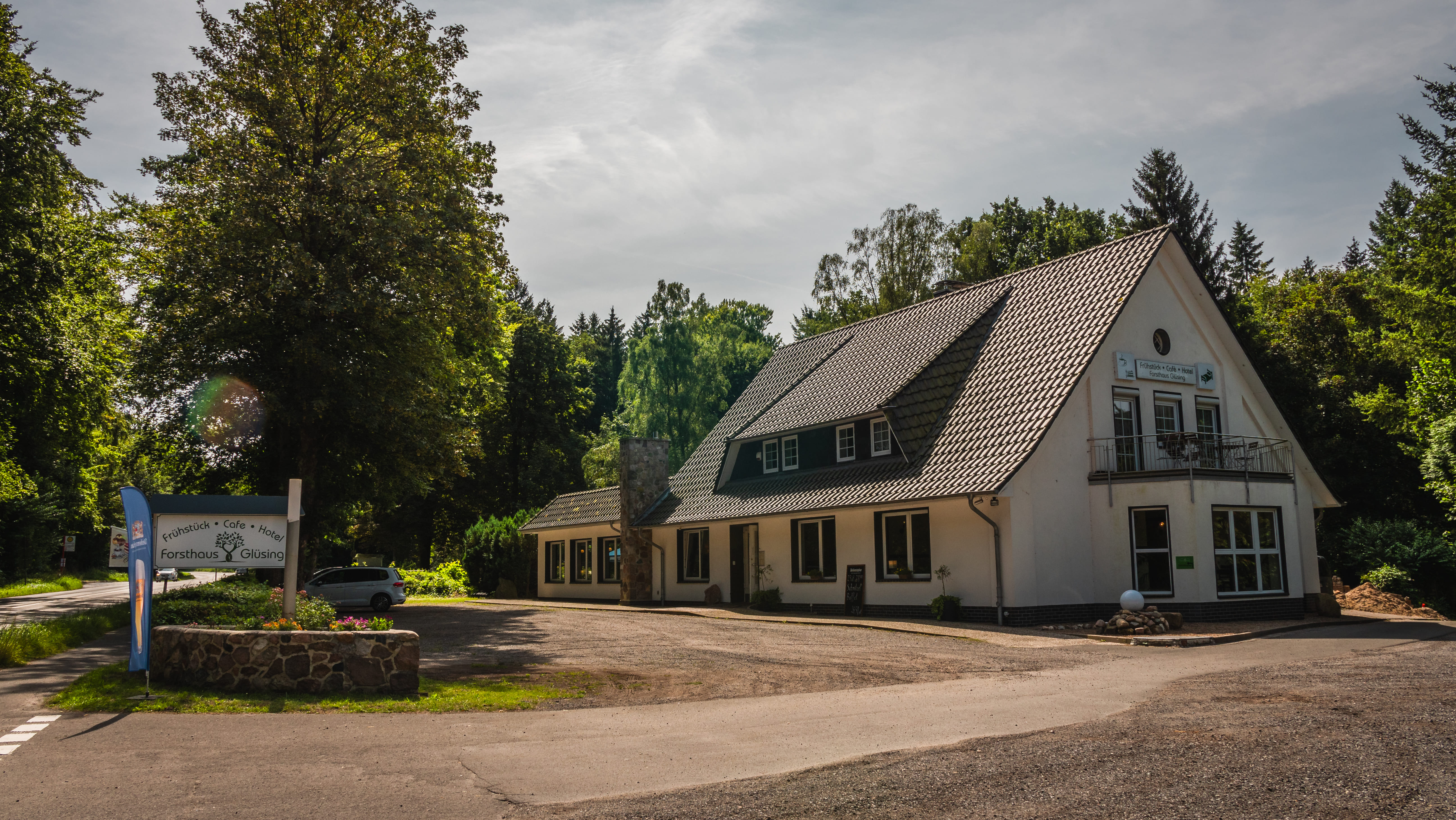 Über das Forsthaus Glüsing - Standort